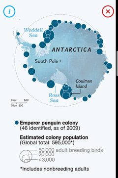 Penguins map